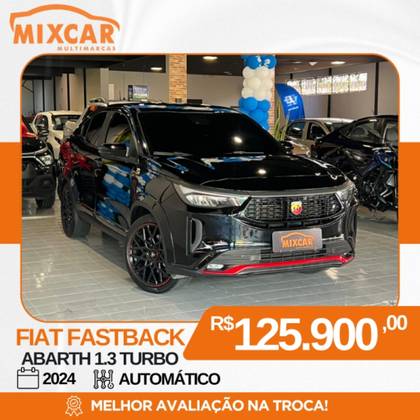 FIAT FASTBACK 1.3 TURBO 270 FLEX ABARTH AT6 FIAT FASTBACK 1.3 TURBO 270 FLEX ABARTH AT6